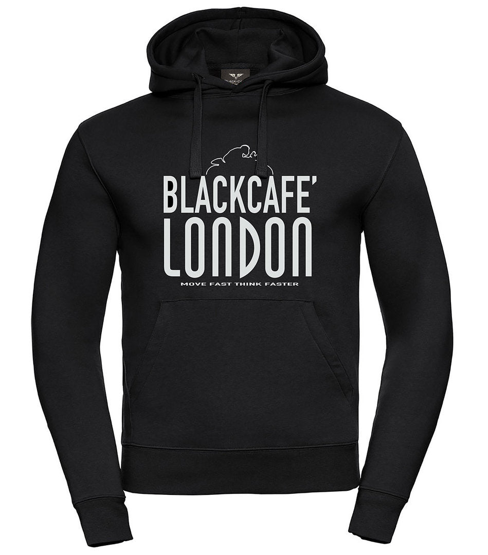 Black-Cafe London Classical Hoodie#color_black-white