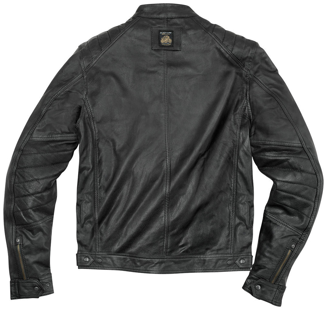 Black-Cafe London Shanghai Motorcycle Leather Jacket